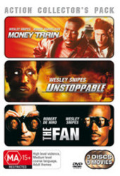 Action Collector's Pack (Money Train / Unstoppable / Fan) (3 Disc Set) on DVD