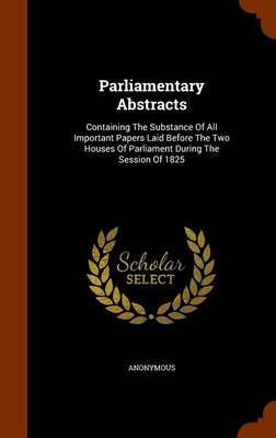 Parliamentary Abstracts by * Anonymous image