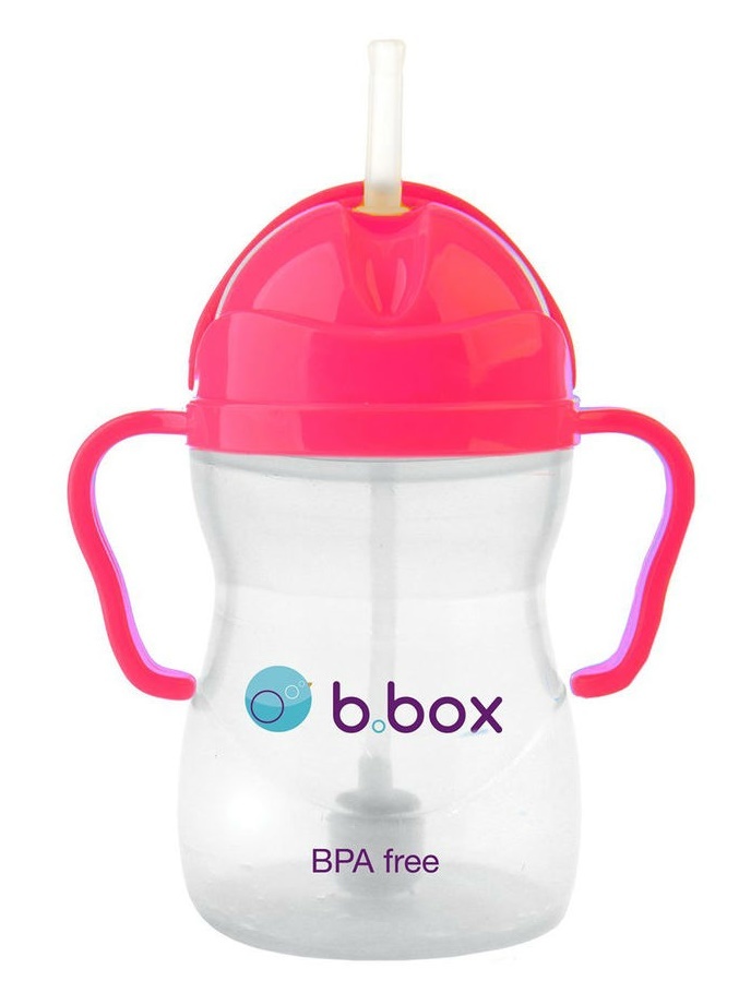 Sippy Cup - Neon Pink Pomegranate image