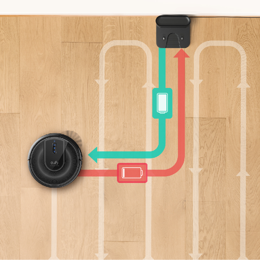 Eufy Robovac G30 Verge Robot Vacuum Cleaner Black at Mighty Ape NZ