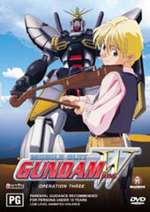 Gundam Wing - 3 on DVD Gundam Wing - 3 on DVD