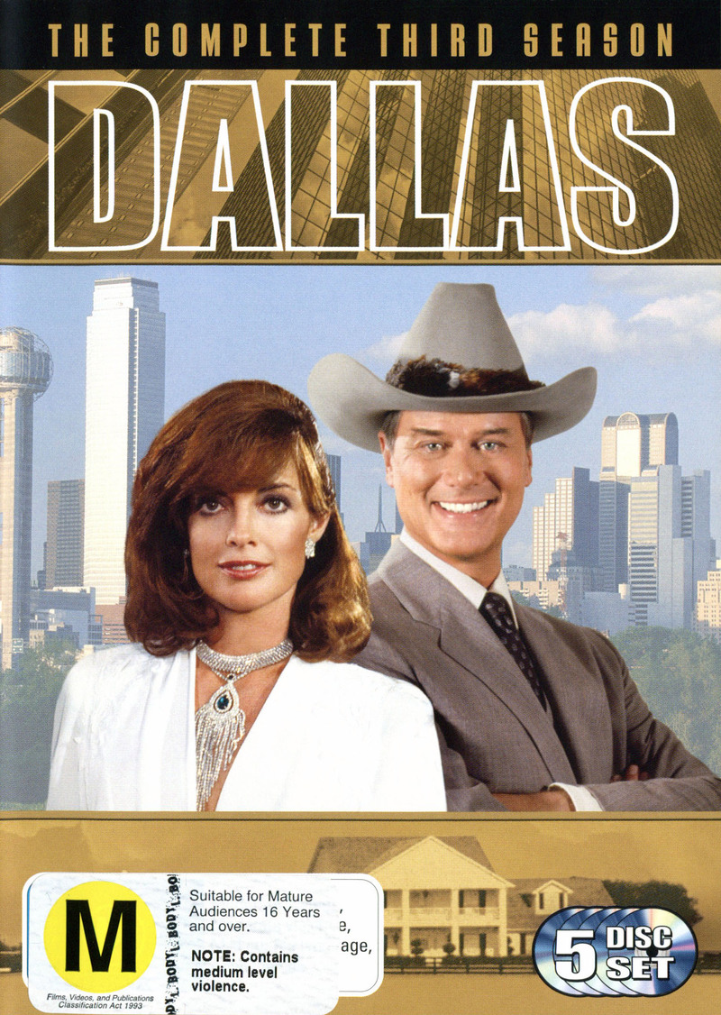 Dallas: The Complete Third Season (5 Disc) on DVD image
