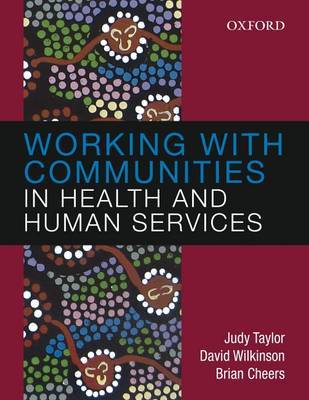 Working with Communities in Health and Human Services by Judy Taylor image