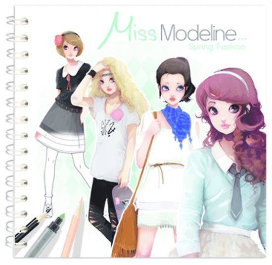 Miss Modeline Notebook - Spring Fashion image