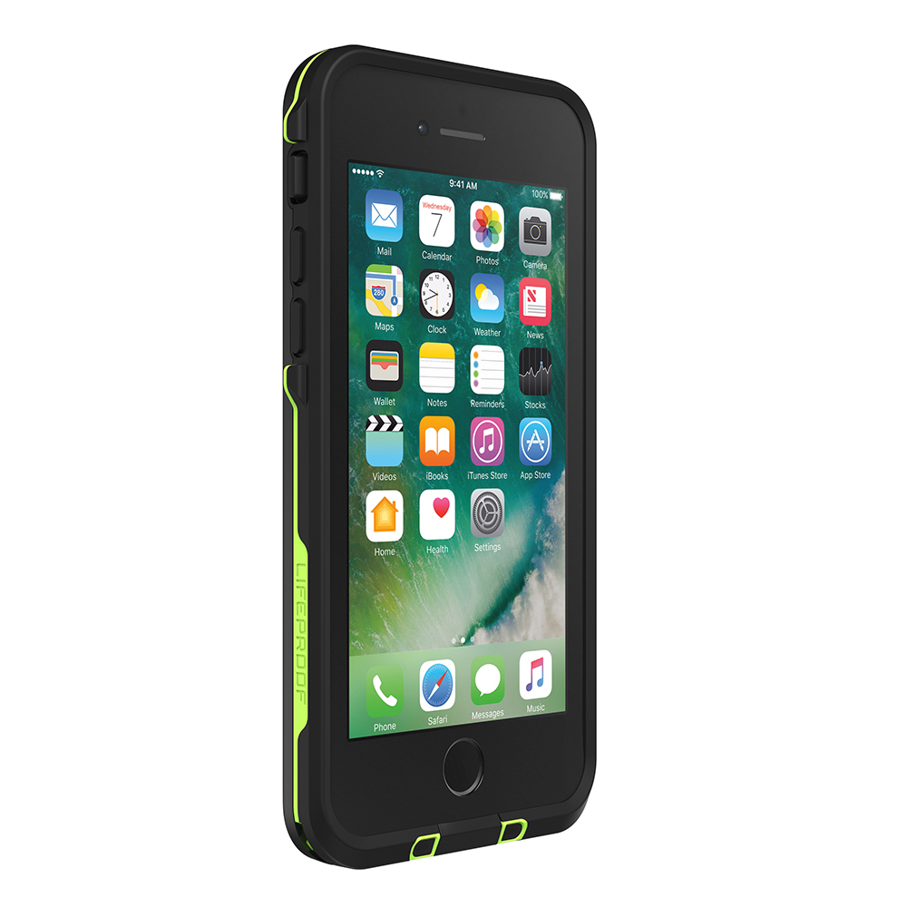 LifeProof Fre Case for iPhone 7/8 - Black Lime