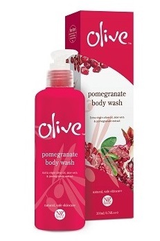 Olive Pomegranate Body Wash (200ml) image