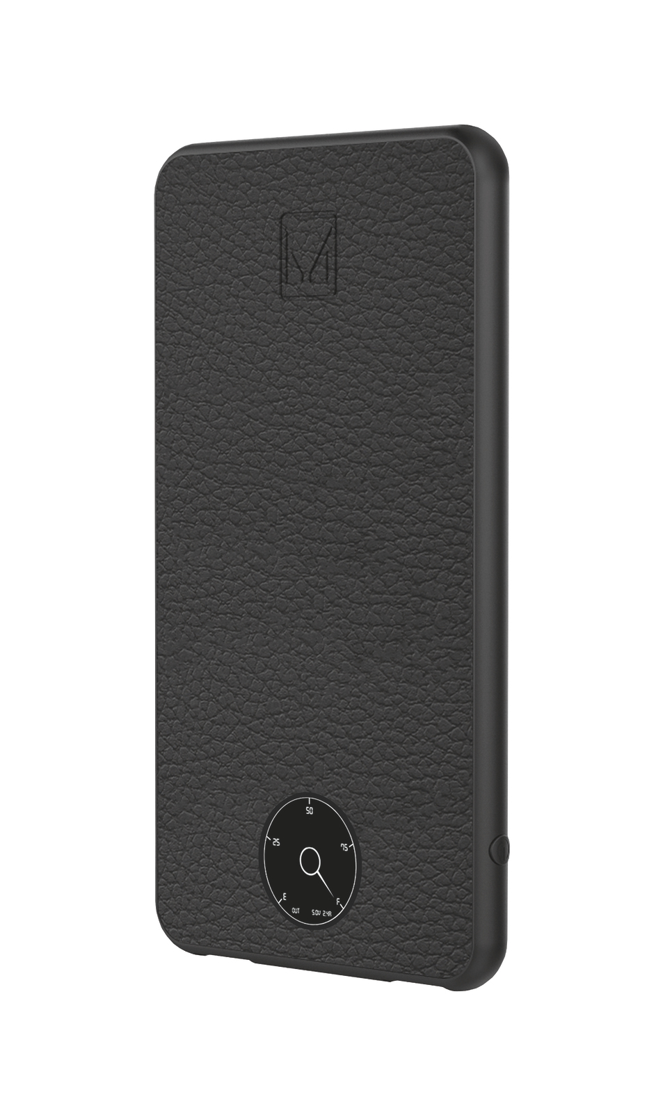 Moyork WATT 6000 mAh Leather Power Bank - Raven Black image