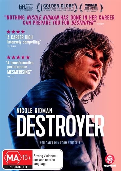 Destroyer on DVD image