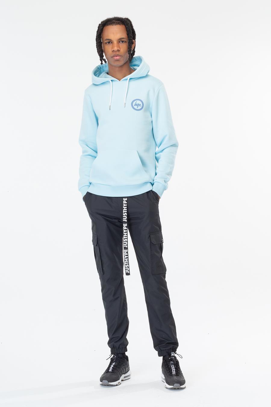 Just Hype: PlayStation Blue Crest Mens Pullover Hoodie image