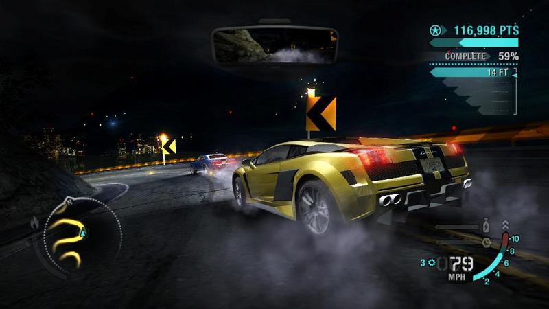 Need for Speed Carbon on PS2