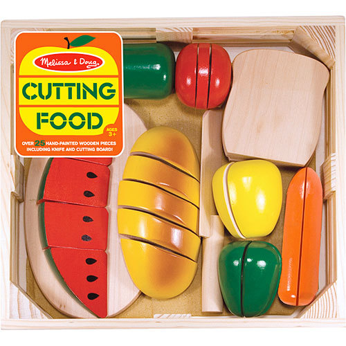 Melissa & Doug: Cutting Food Set Wooden image