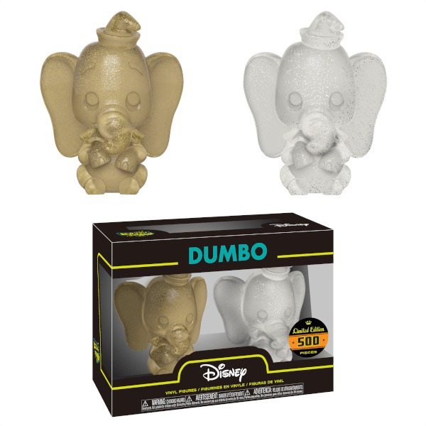 Disney: Dumbo (Gold & Silver) - Hikari XS Vinyl Figure 2-Pack image