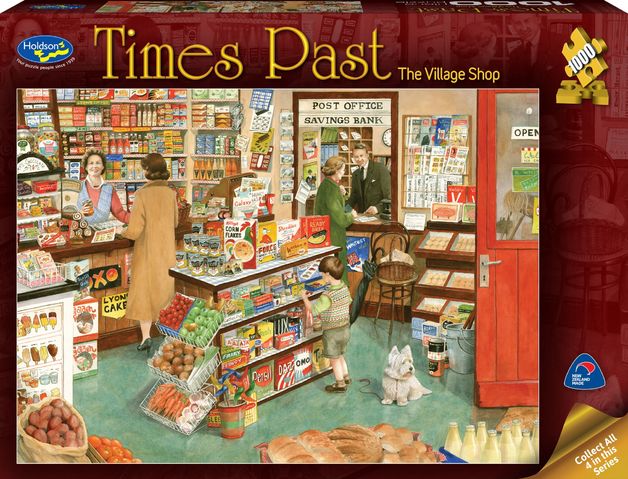 Holdson: 1000 Piece Puzzle Times Past 2 The Village Shop