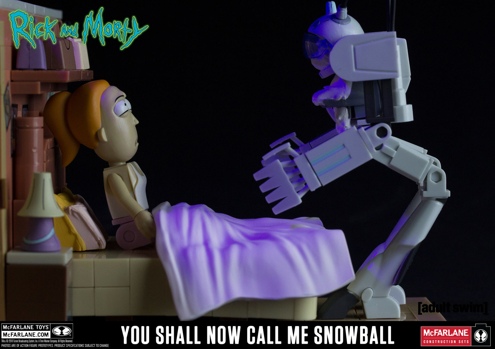 Rick and Morty: You Shall Now Call Me Snowball - Medium Construction Set image