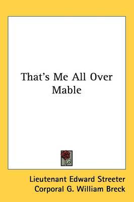 That's Me All Over Mable by Lieutenant Edward Streeter image