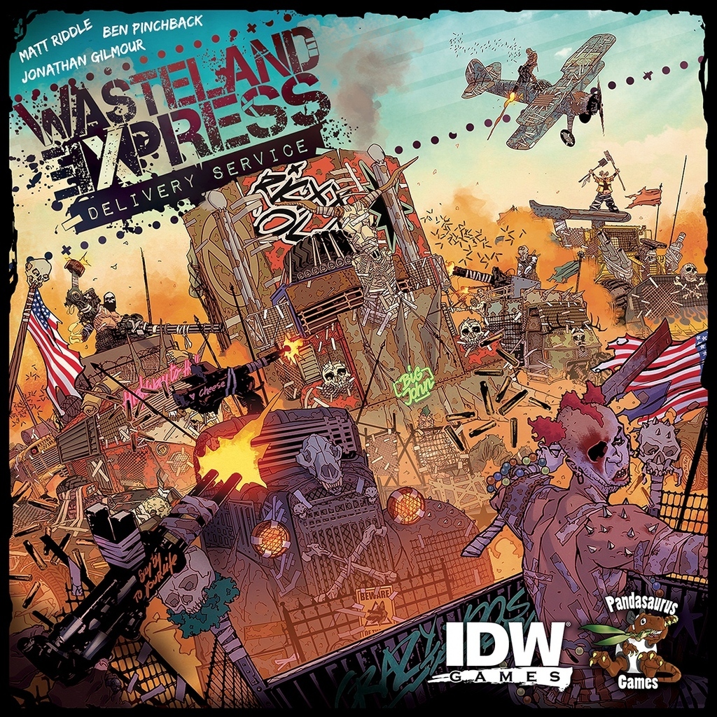Wasteland Express Delivery Service - Board Game image