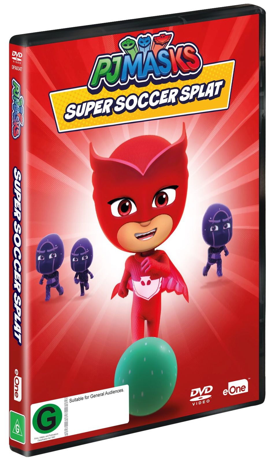Pj Masks Super Soccer Splat Dvd On Sale Now At Mighty Ape Nz