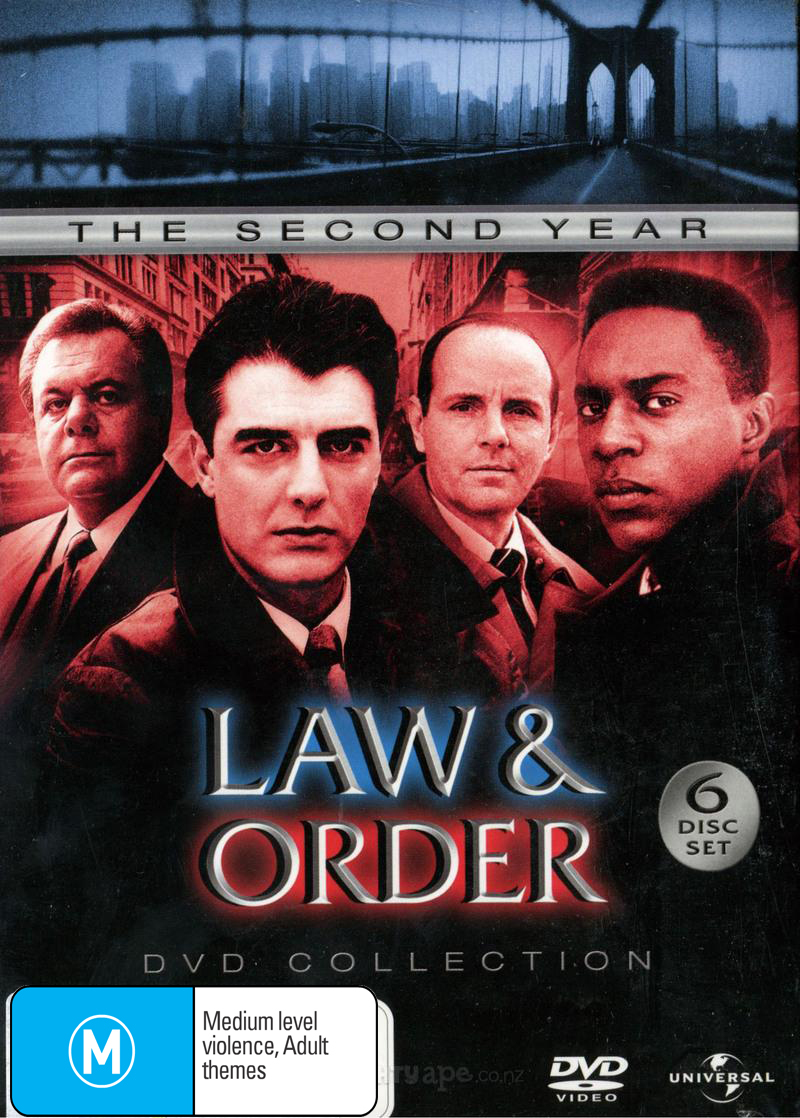 Law & Order - The 2nd Year DVD Collection (6 Disc Slimline Set) on DVD image