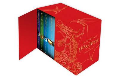 Harry Potter Box Set: Complete Collection (Hardback) by J.K. Rowling image