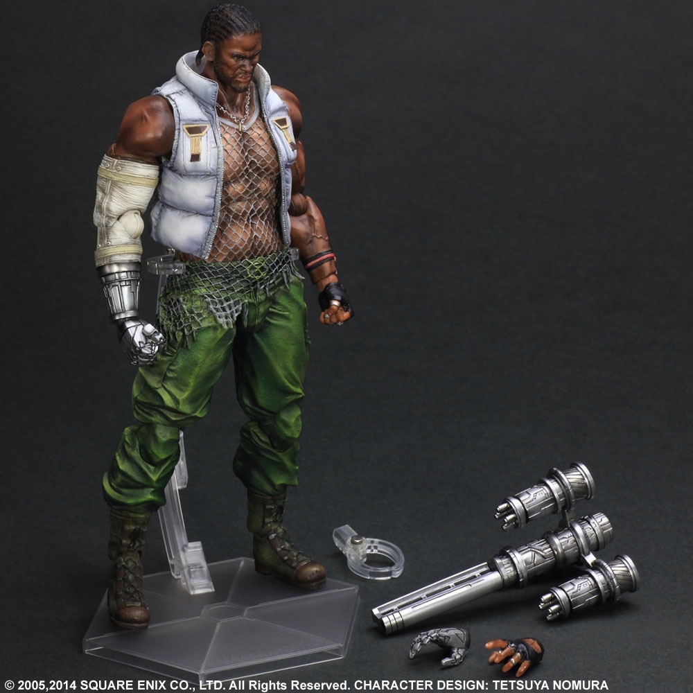 Final Fantasy VII Advent Children: Barret Wallace - Play Arts Kai Figure