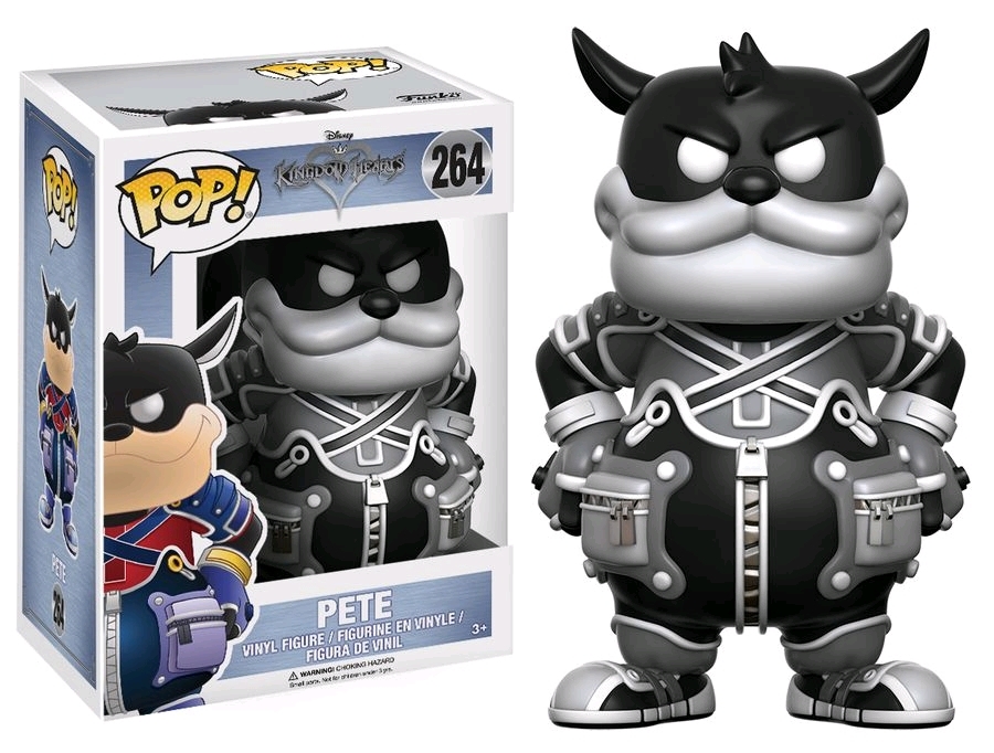 Kingdom Hearts - Pete (Black & White) Pop! Vinyl Figure