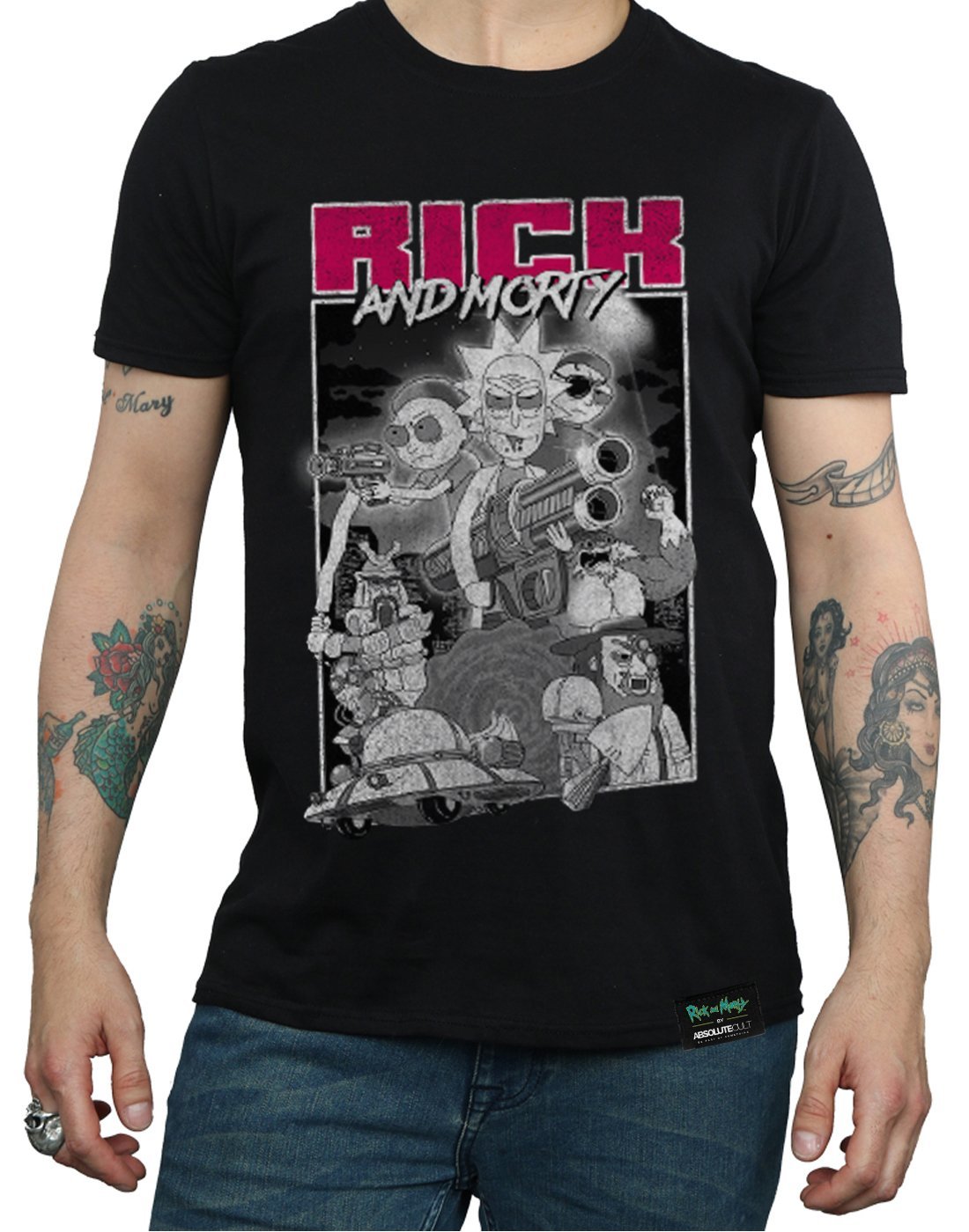 Rick and Morty: Guns T-Shirt (Large) image