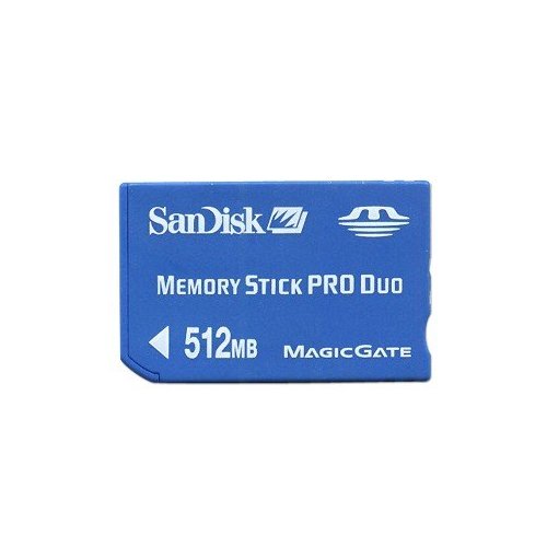 SanDisk MS Pro Duo 512MB Card + MS Pro Adapter  Bundled with MS Pro Adapter