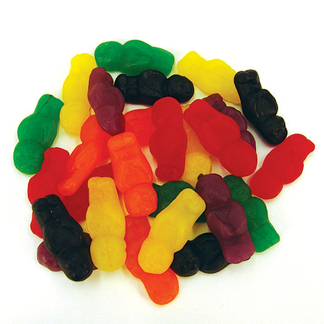 Rainbow Confectionery Jelly Babies Bulk Bag 1kg image