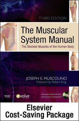 The Muscular System Manual - Text, Flashcards 2e, and Coloring Book 2e Package on Paperback by Joseph E Muscolino