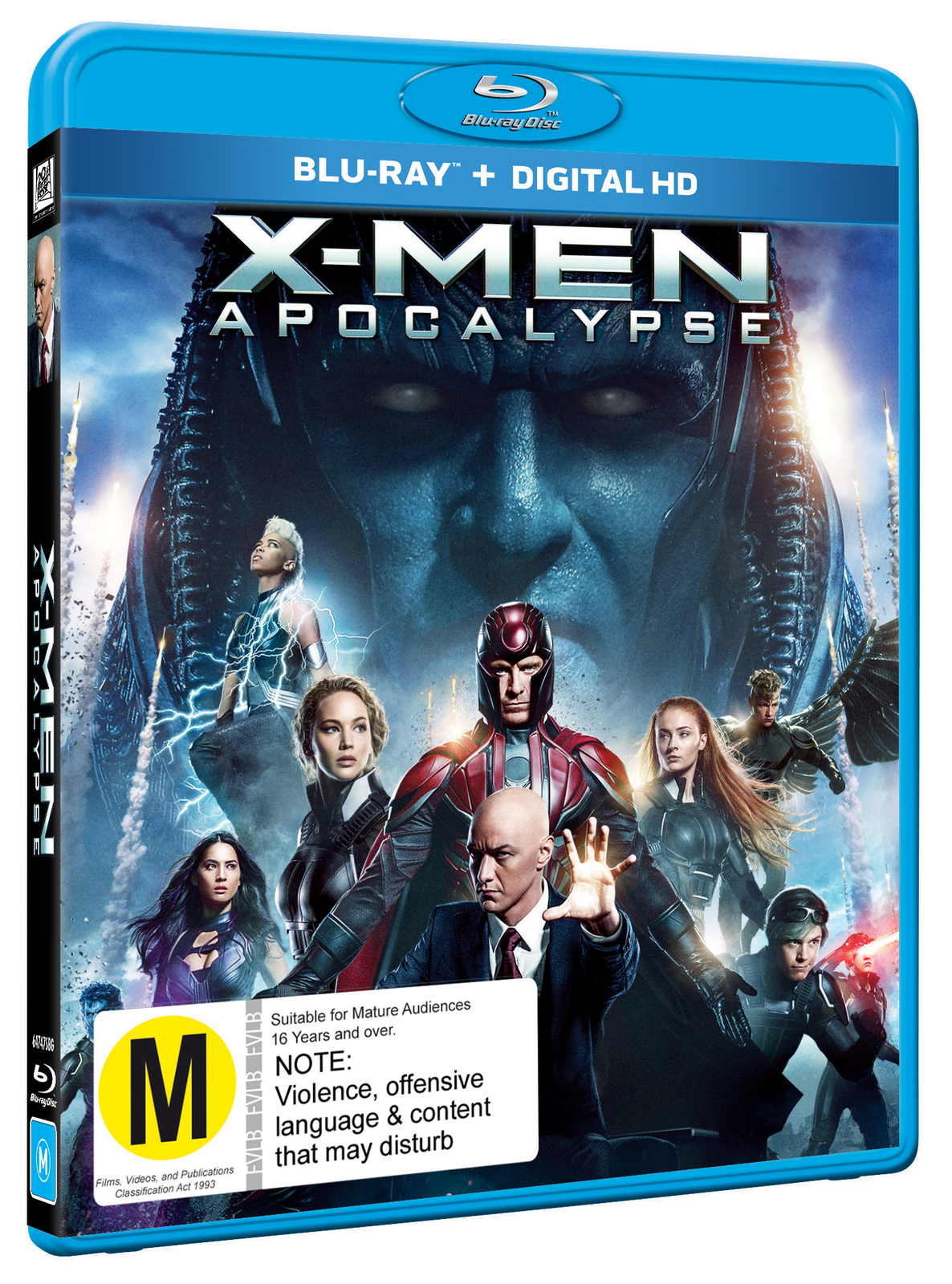 X-Men Apocalypse on Blu-ray image
