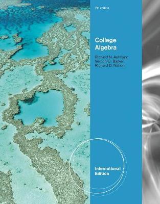 College Algebra, International Edition by Vernon C Barker image