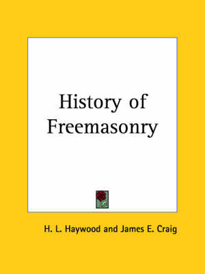 History of Freemasonry (1927) by James E. Craig image