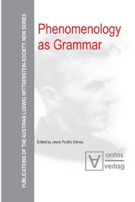 Phenomenology as Grammar on Hardback