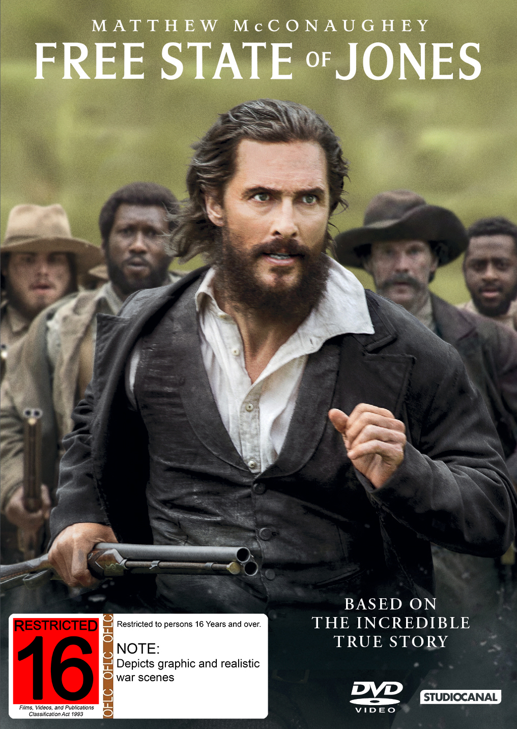 Free State of Jones on DVD image
