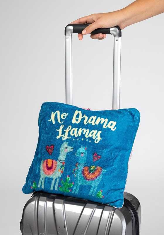 Natural Life Blanket/Pillow No Drama Llama at Mighty Ape NZ