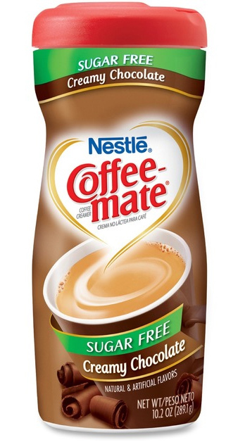 Nestle Coffee-Mate Sugar Free Creamy Chocolate Powder image