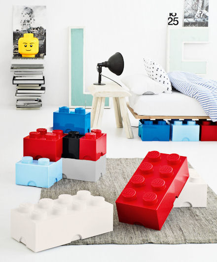 LEGO Storage Brick 4 (Blue) image