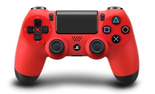 PlayStation 4 Dual Shock 4 v2 Wireless Controller - Magma Red for PS4 image