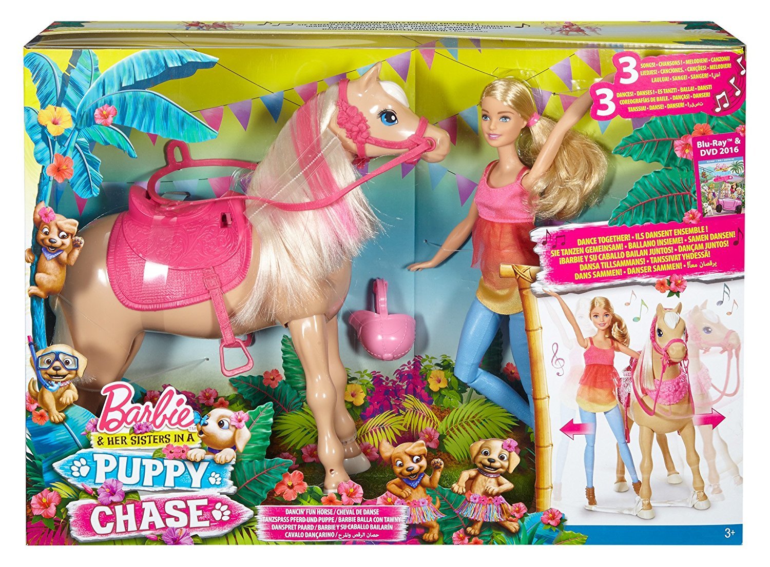 Barbie & Her Sisters: Dancin' Fun Horse - Doll Set