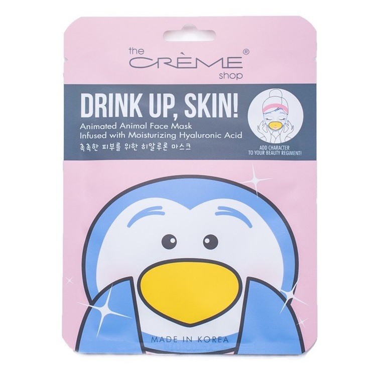 The Creme Shop Drink Up Skin! Sheet Mask (Penguin) image