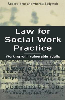 Law for Social Work Practice by Robert Johns image