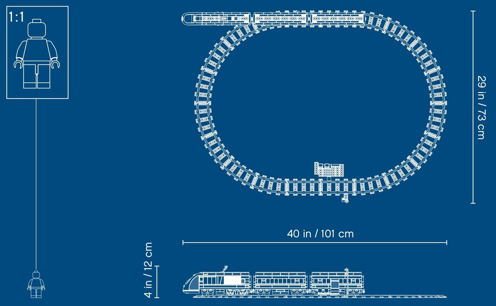 LEGO City - Passenger Train (60197) image