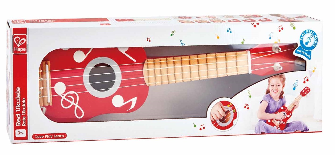 Buy Children's Ukulele Red at Mighty Ape Australia