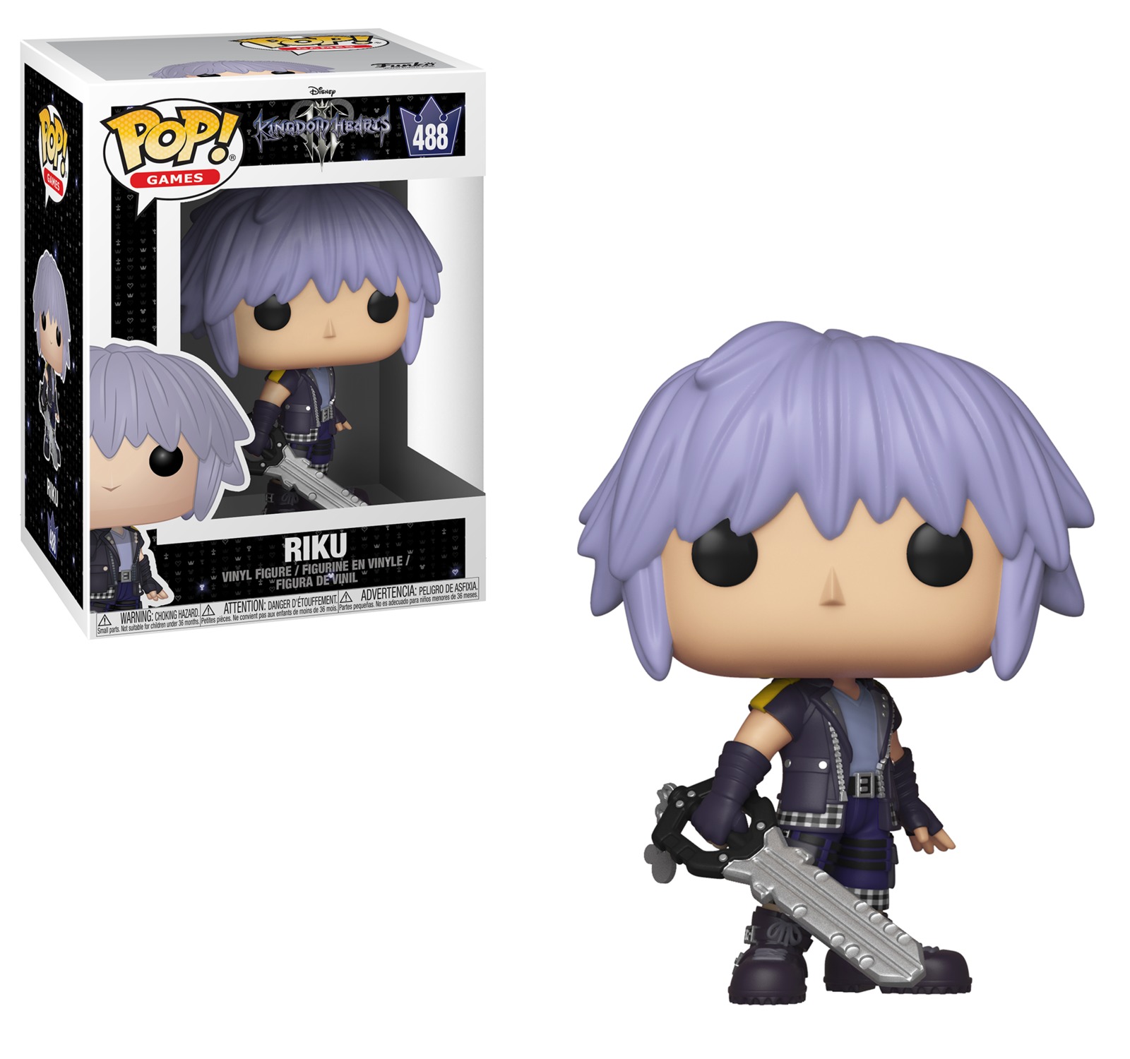 Kingdom Hearts III - Riku Pop! Vinyl Figure image