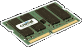 Crucial 128MB 144-pin Sodimm Sdram PC133 Non-parity CL2