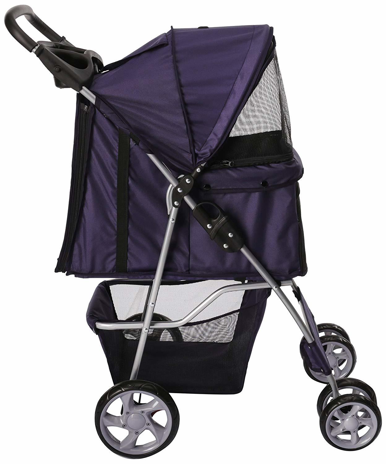 Easy Walk Pet Stroller - Blue image