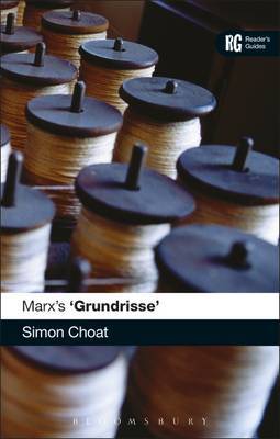 Marx's 'Grundrisse' by Simon Choat image