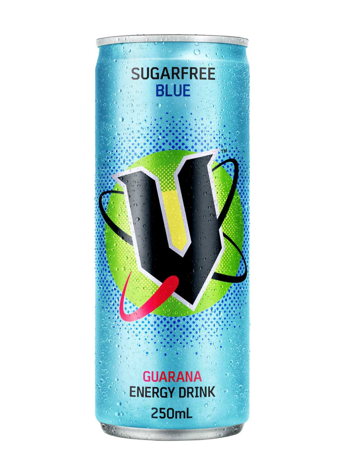 V Blue Sugar Free 250ml (24 Pack) image