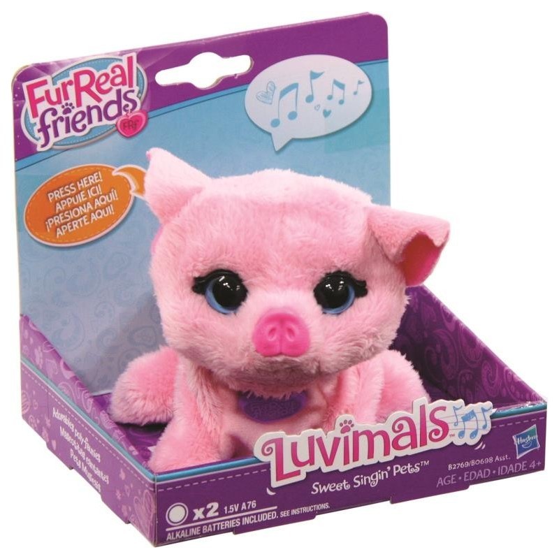 Buy FurReal Friends - Luvimals Sweet Singin' Pet - Pig at Mighty Ape