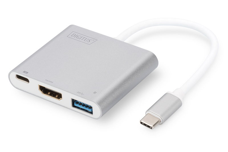 Digitus USB Type-C to HDMI Multiport Adapter with Power Delivery